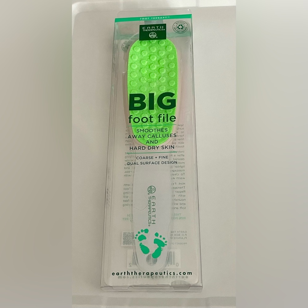 **FINAL PRICE** “Big" Ceramic Foot File by Earth 🌎 Therapeutics